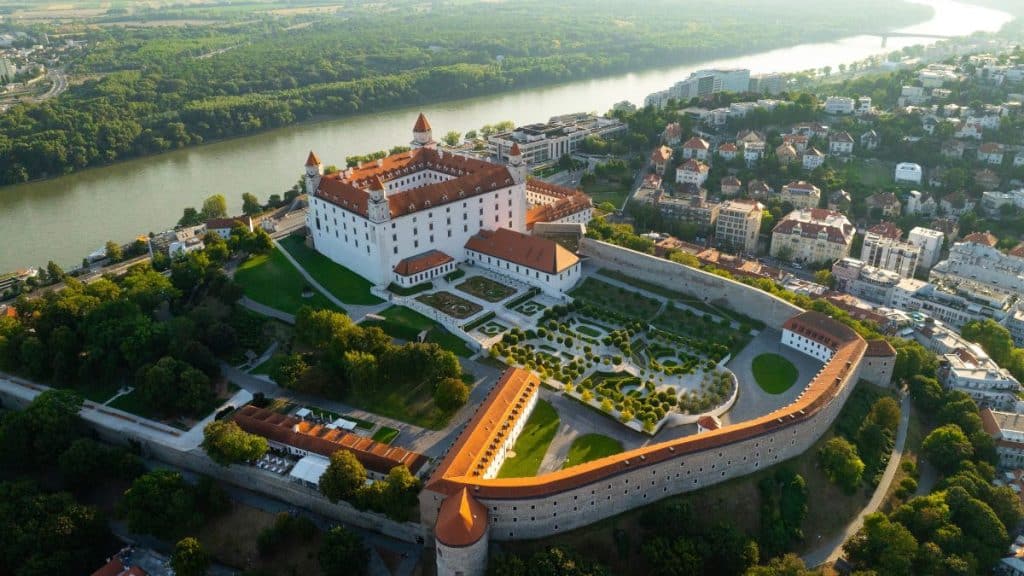 vistas del palacio de bratislava