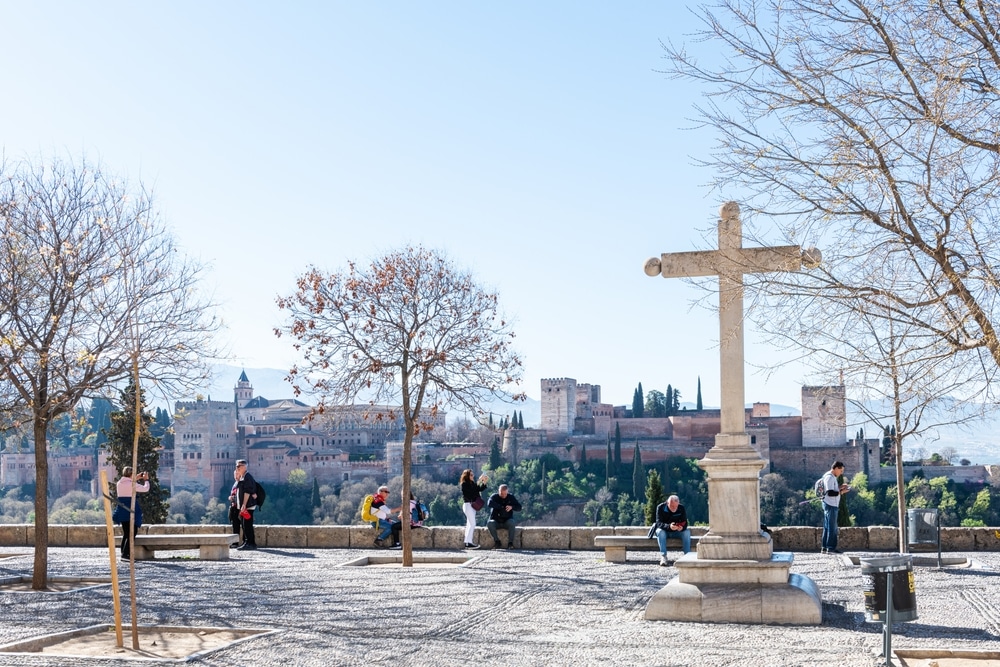 vistas del mirador de san nicolas