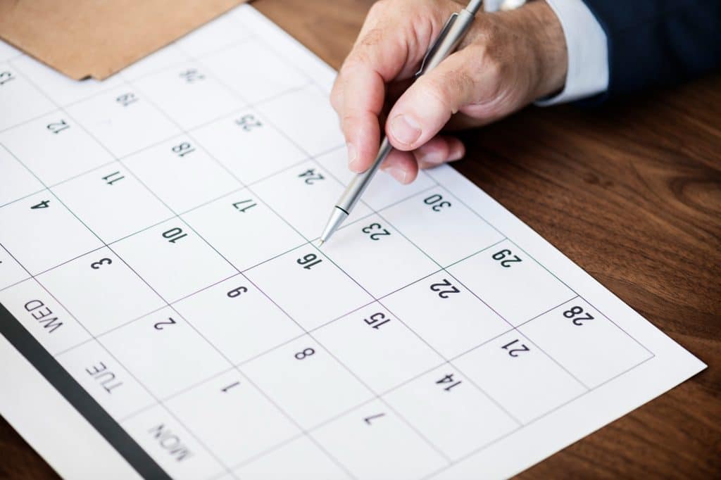 Calendario económico